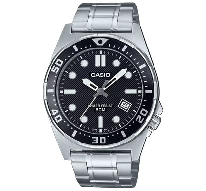 CASIO SPORT DIVER 50M - BLACK MTD-135D-1AVDF