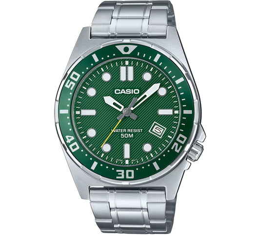 CASIO SPORT modelis DIVER 50M - FOREST GREEN
