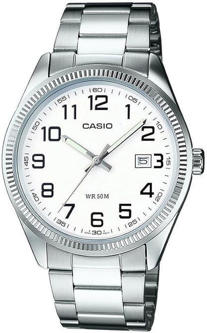 CASIO COLLECTION DATE - WHITE MTP-1302D-7BVDF