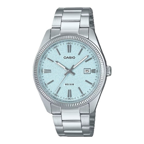 CASIO COLLECTION modelis DATE - LIGHT BLUE, MATTE DIAL