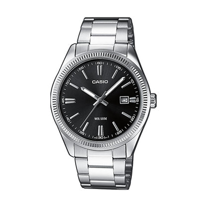CASIO COLLECTION DATE - BLACK MTP-1302PD-1A1VEF