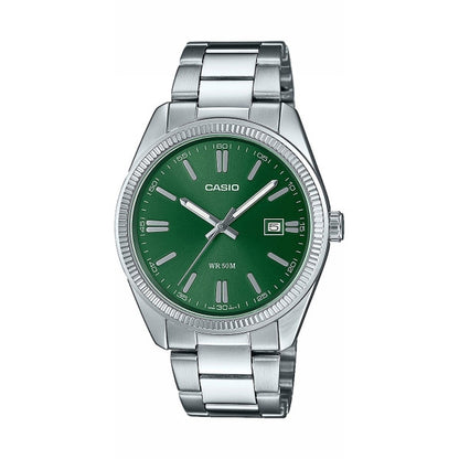 CASIO COLLECTION DATE - FOREST GREEN MTP-1302PD-3AVEF