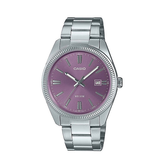 CASIO COLLECTION MAN DATE - LILAC - MAN MTP-1302PD-6AVEF