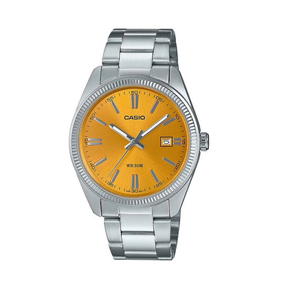 CASIO COLLECTION modelis MAN DATE - MUSTARD YELLOW - MAN