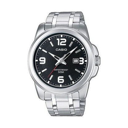 CASIO COLLECTION BOLD DATE - BLACK MTP-1314PD-1AVEF