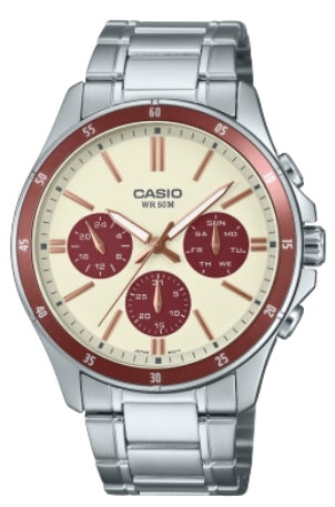 CASIO COLLECTION modelis MULTIFUNCTION CALENDAR - CHAMPAGNE & BORDEAUX