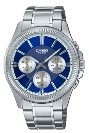 CASIO modelis DAY DATE MULTIFUNCTION - BLUE