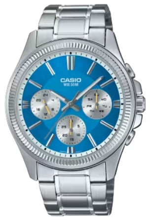 CASIO COLLECTION modelis MULTIFUNCTION CALENDAR - LIGHT BLUE