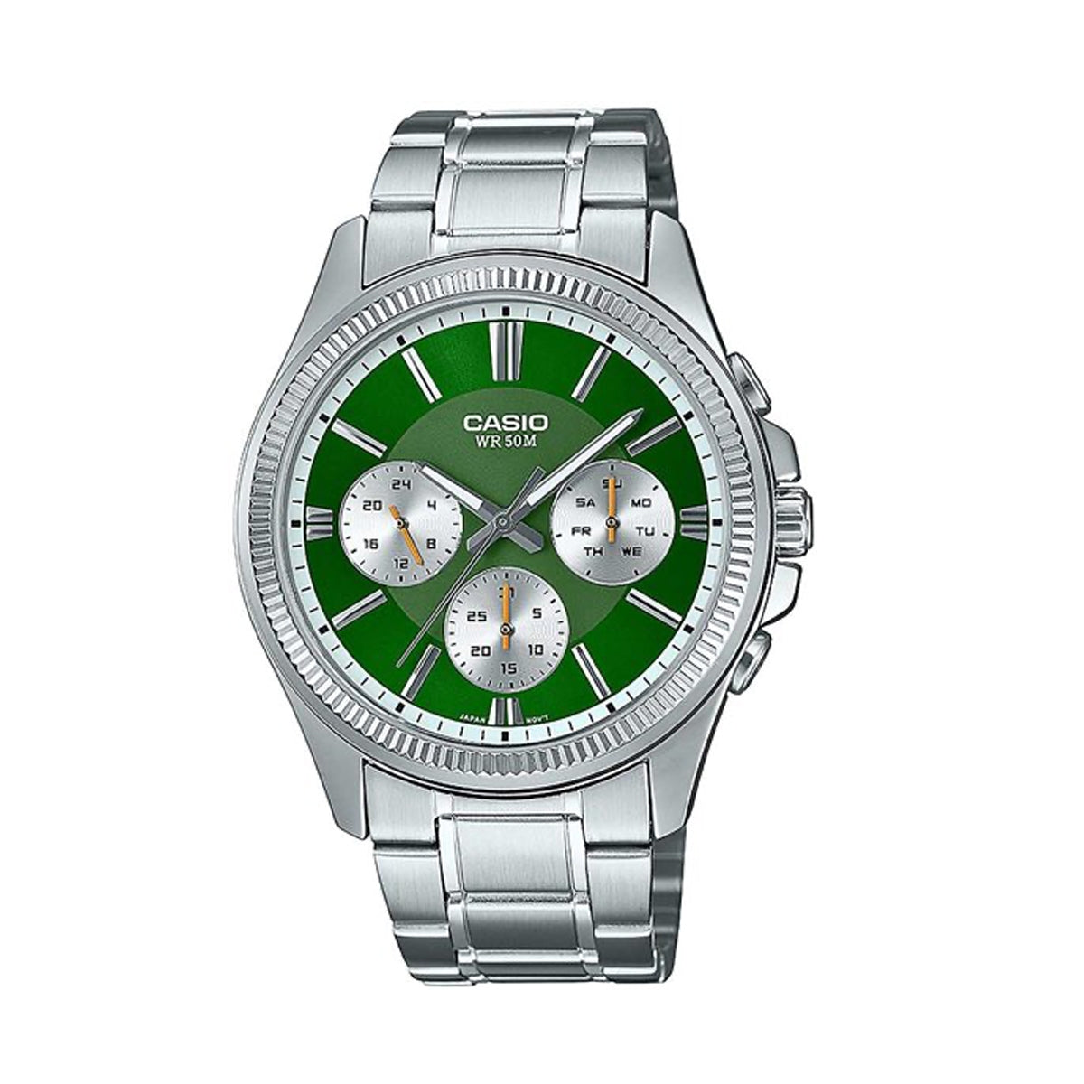 CASIO modelis DAY DATE MULTIFUNCTION - GREEN