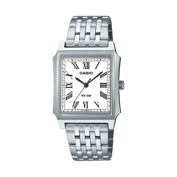 CASIO COLLECTION modelis TANK - STEEL, WHITE