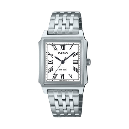 CASIO COLLECTION modelis TANK - STEEL, WHITE