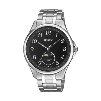 CASIO COLLECTION MOONPHASES - SILVER MTP-M110D-1AVER