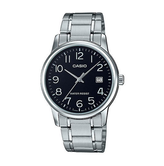 CASIO COLLECTION modelis DATE STEEL - BLACK