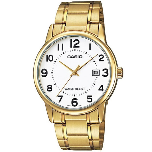 CASIO COLLECTION modelis DATE GOLD - WHITE