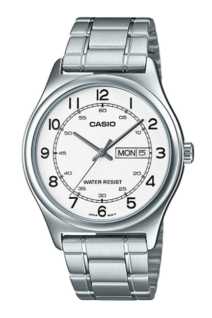 CASIO COLLECTION DAY DATE - WHITE MTP-V006D-7B2UDF