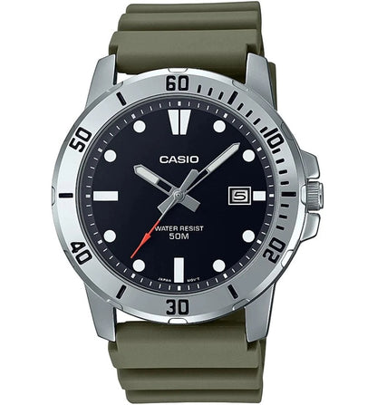 CASIO SPORT COLLECTION DIVER 50M - GREEN MTP-VD01-3EVUDF