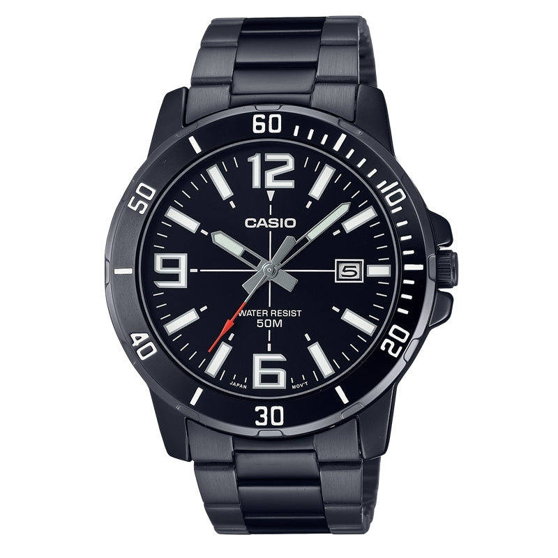 CASIO SPORT COLLECTION modelis DIVER 50M - FULL BLACK