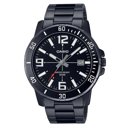 CASIO SPORT COLLECTION DIVER 50M - FULL BLACK MTP-VD01B-1BVUDF