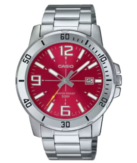 CASIO SPORT COLLECTION modelis DIVER 50M - RED