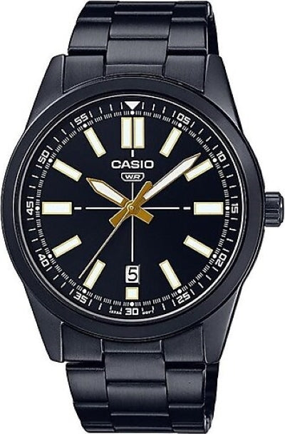 CASIO COLLECTION modelis CASUAL DATE - FULL BLACK