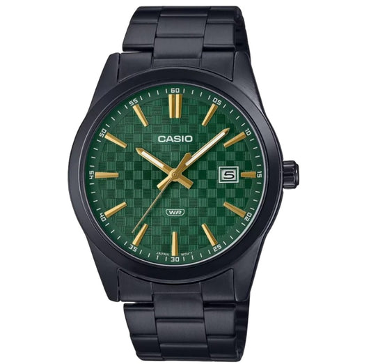 CASIO COLLECTION modelis DATE - CARBON LOOK - GREEN