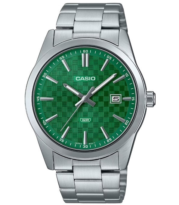 CASIO COLLECTION modelis DATE - CARBON LOOK - GREEN