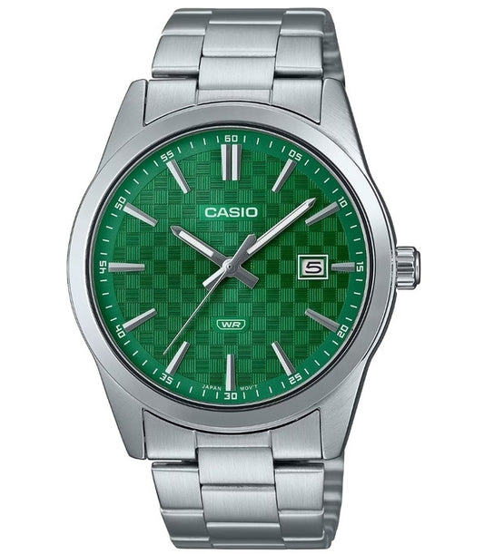 CASIO COLLECTION modelis DATE - CARBON LOOK - GREEN