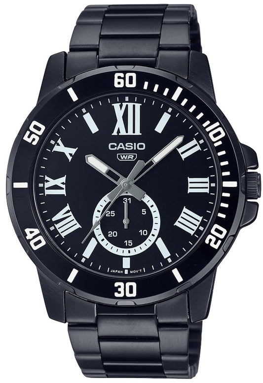 CASIO COLLECTION modelis DIVER DATE - BLACK