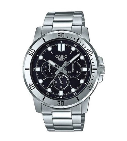 CASIO COLLECTION DIVER MULTIFUCTION - BLACK MTP-VD300D-1EUDF