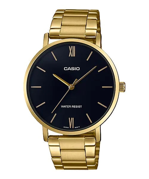 CASIO COLLECTION modelis MINIMAL GOLD - BLACK