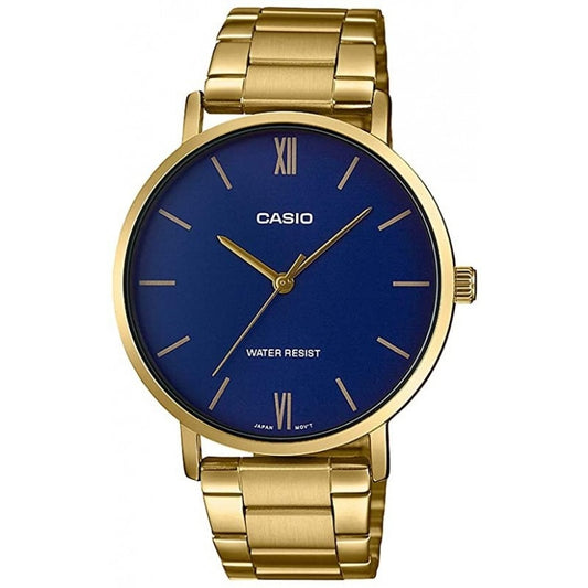 CASIO COLLECTION modelis MINIMAL GOLD - BLUE