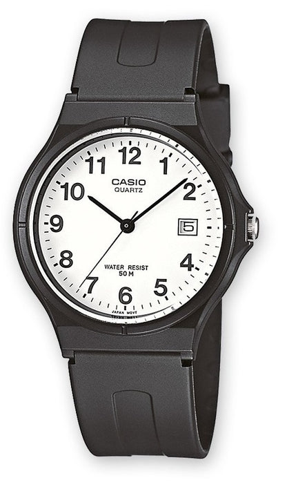 CASIO COLLECTION CLASSIC, DATA - BLACK & WHITE MW-59-7BVDF