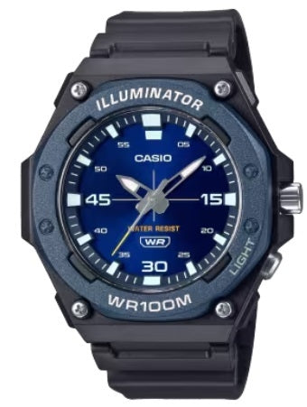 CASIO SPORT modelis DIVER - ILLUMINATOR WR 100MT - BLUE