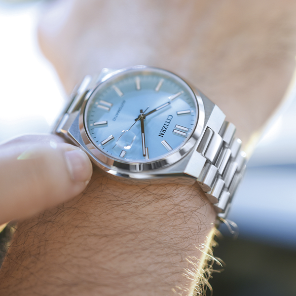 CITIZEN modelis TSUYOSA Automatic - LIGHT BLUE