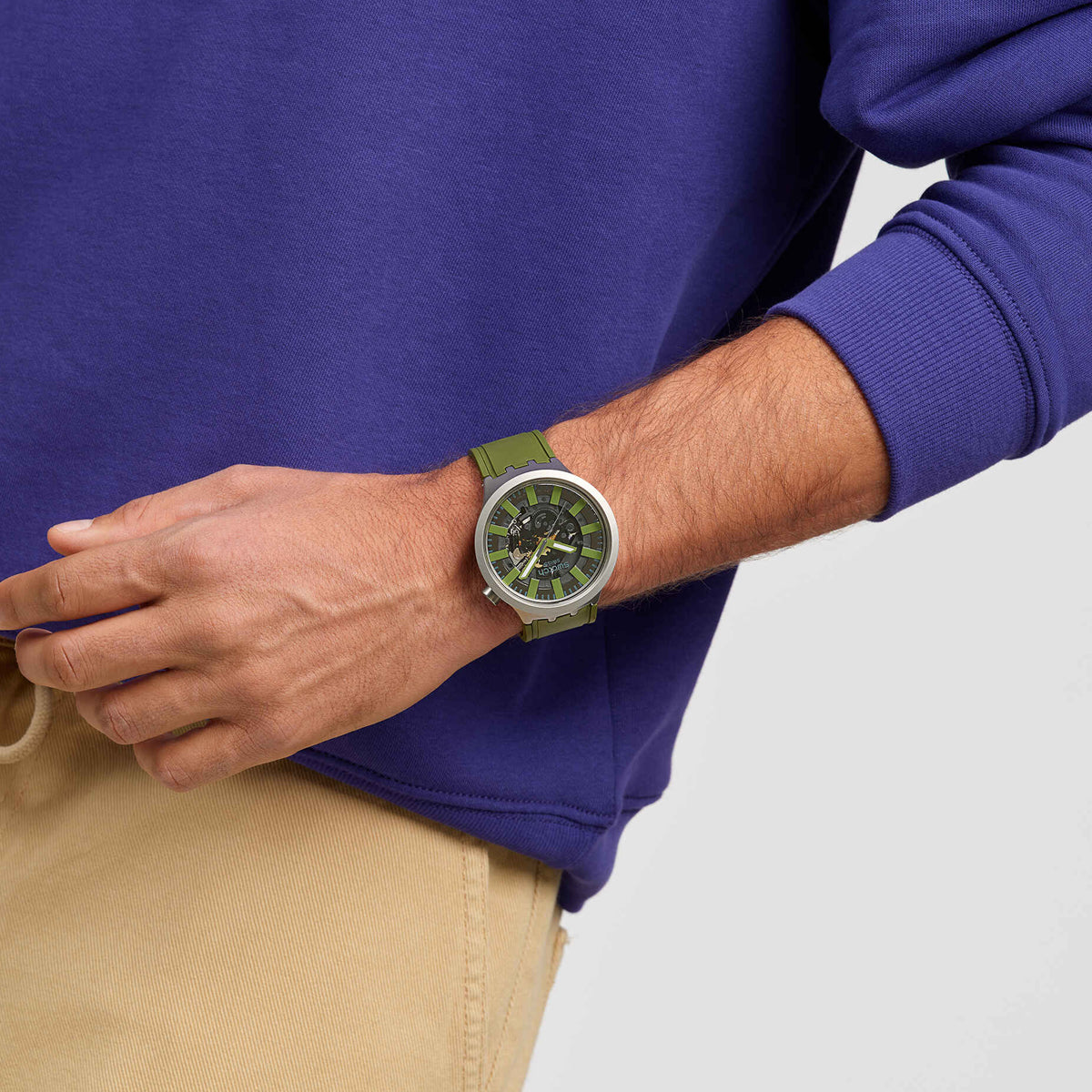 SWATCH THRU THE UNDERBRUSH SB07S118