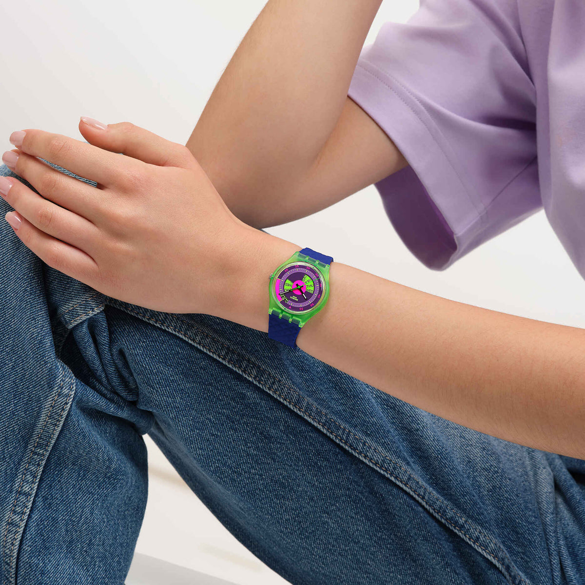SWATCH modelis NEON SKYCHART