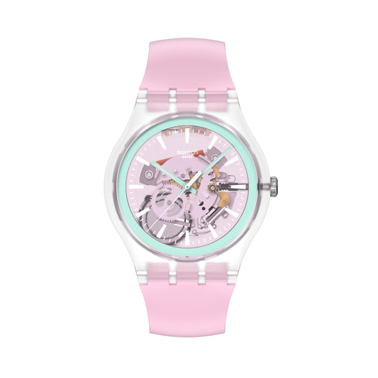 SWATCH model PERFECTLY PINK PAY!