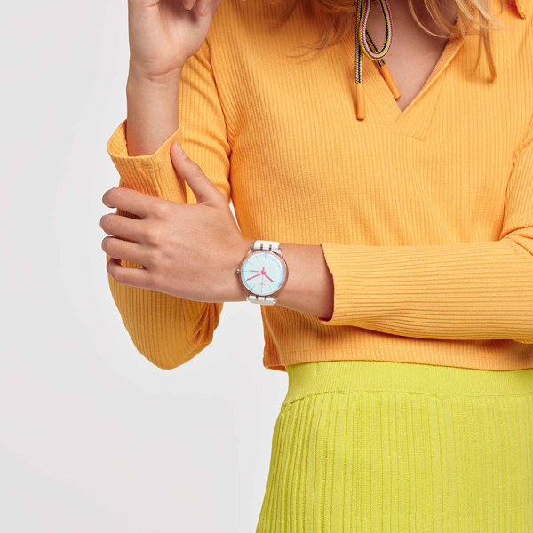 SWATCH modelis POLAWHITE