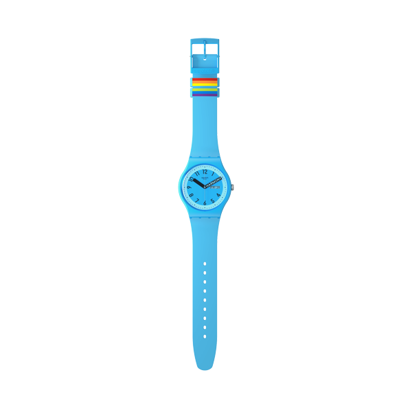 SWATCH modelis PROUDLY BLUE