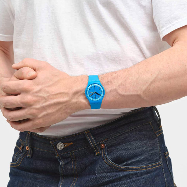 SWATCH modelis PROUDLY BLUE