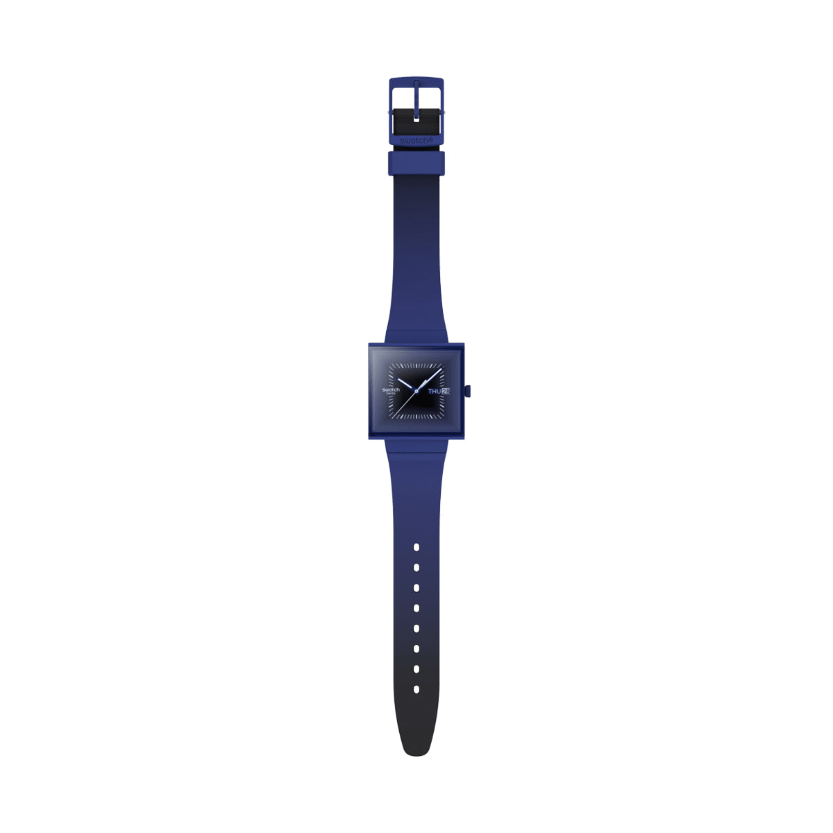 SWATCH modelis SQUARELY BLACKLIGHT