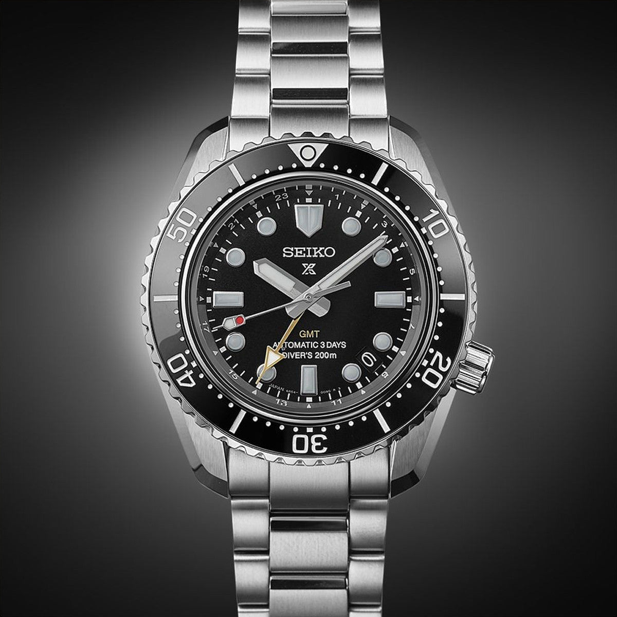SEIKO PROSPEX modelis GMT DIVER'S 200M