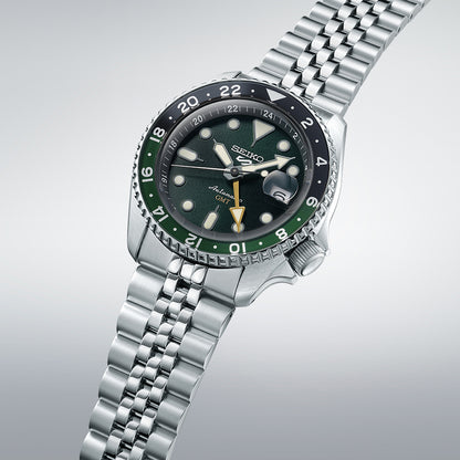 SEIKO 5 SPORTS AUTOMATIC GMT - FOREST GREEN SSK035K1