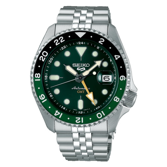 SEIKO 5 SPORTS AUTOMATIC GMT - FOREST GREEN SSK035K1
