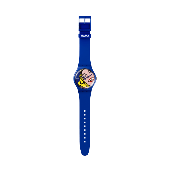 SWATCH modelis GIRL BY ROY LICHTENSTEIN, THE WATCH