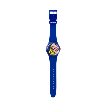SWATCH modelis GIRL BY ROY LICHTENSTEIN, THE WATCH