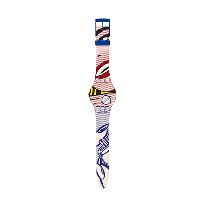 SWATCH modelis GIRL BY ROY LICHTENSTEIN, THE WATCH