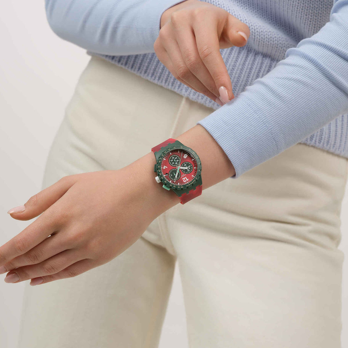 SWATCH modelis CRIMSON FOLIAGE