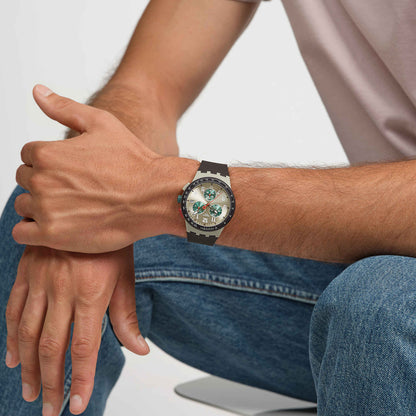 SWATCH modelis OBSIDIAN INK