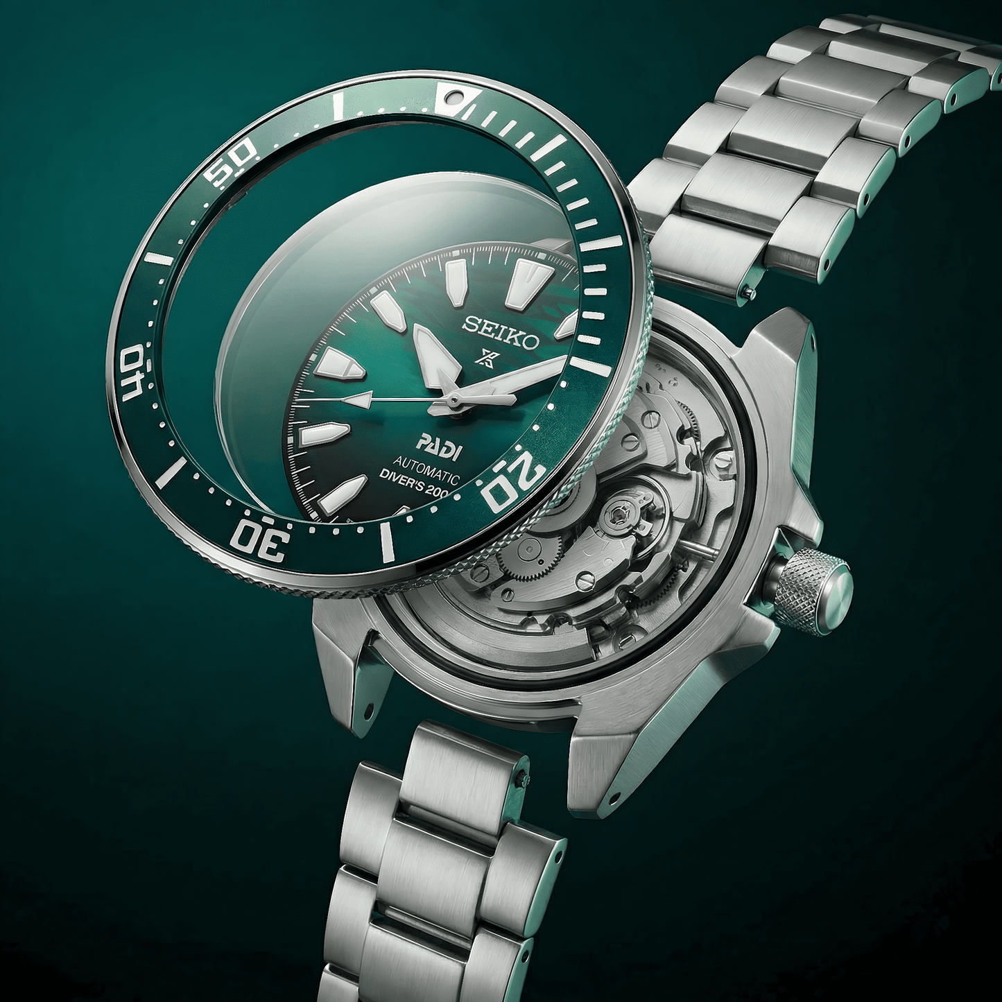 Seiko model Seiko Prospex Samurai PADI SRPL53K1